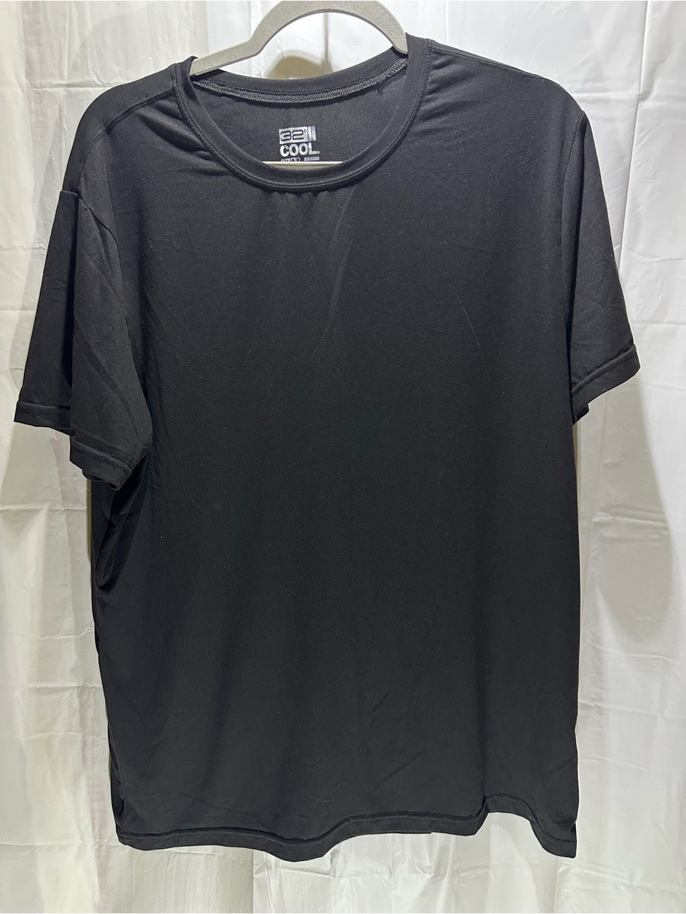 32 Degrees Cool Mens XL Short Sleeve Shirts Black